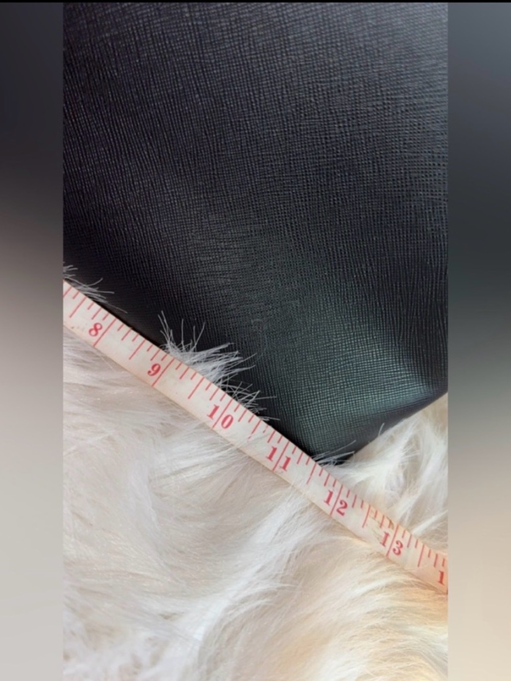 kate spade Black Saffiano Tote with Logo Tag - Picture 5 of 7